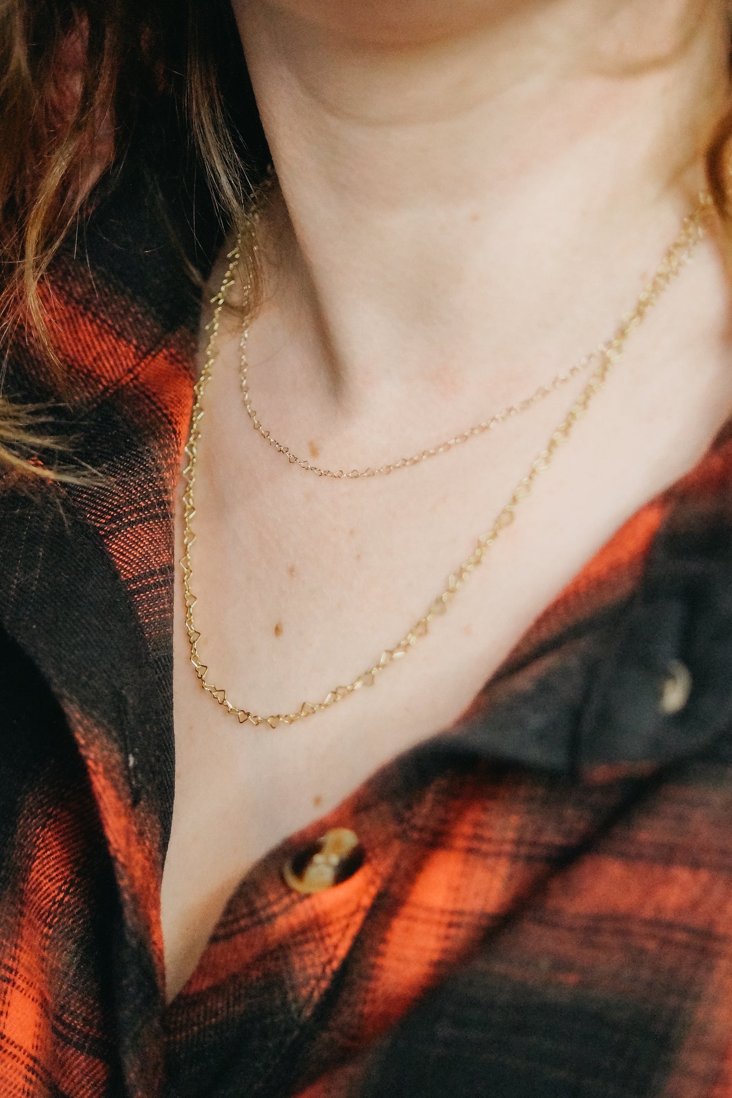 Heart Chain Necklace