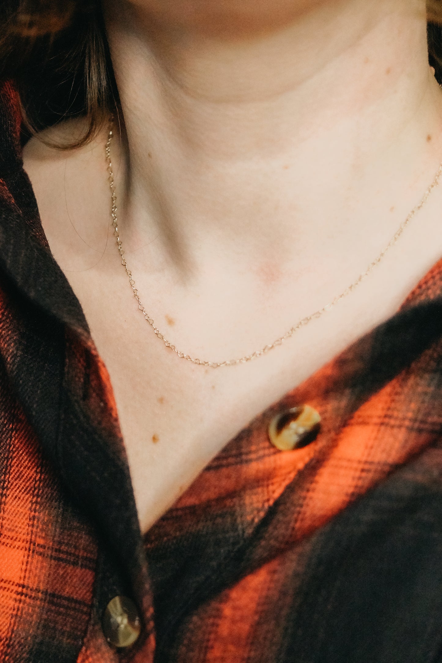 Heart Chain Necklace