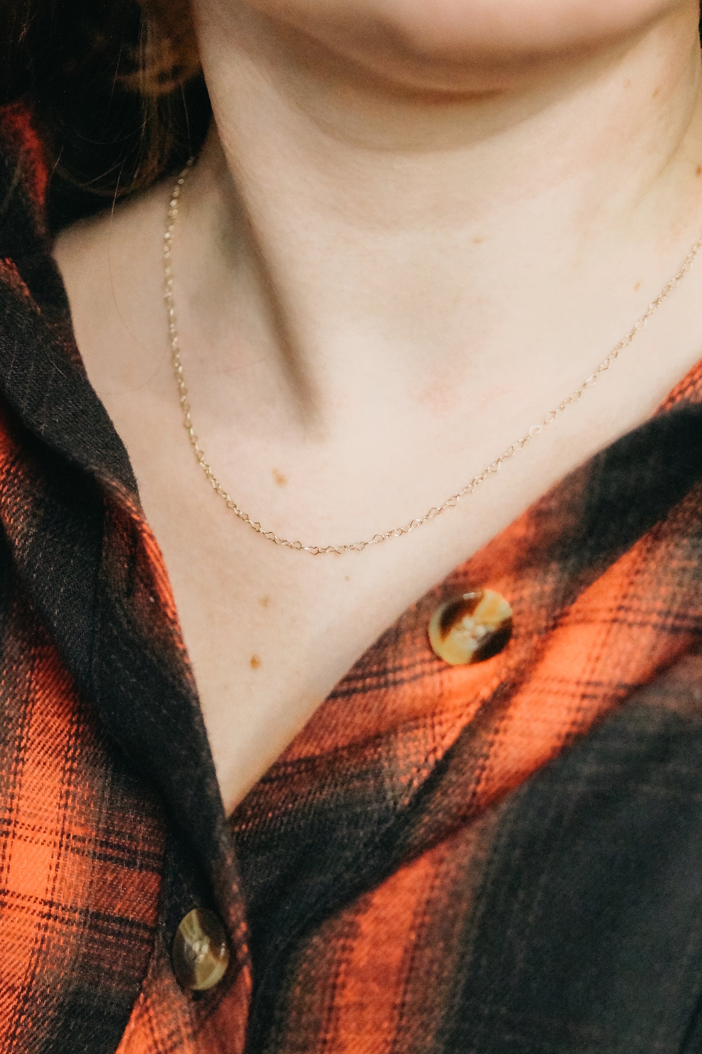 Heart Chain Necklace