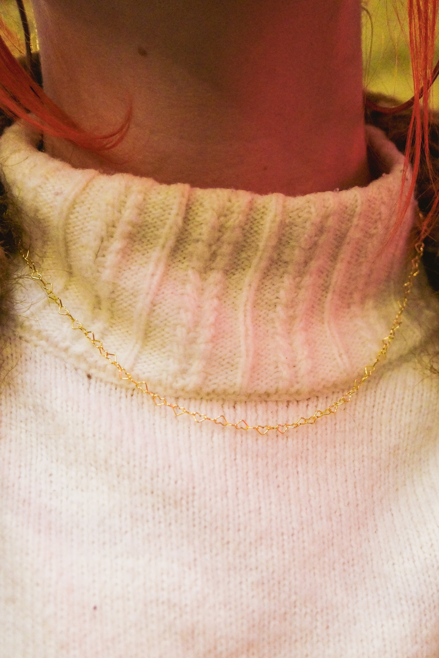 Heart Chain Necklace