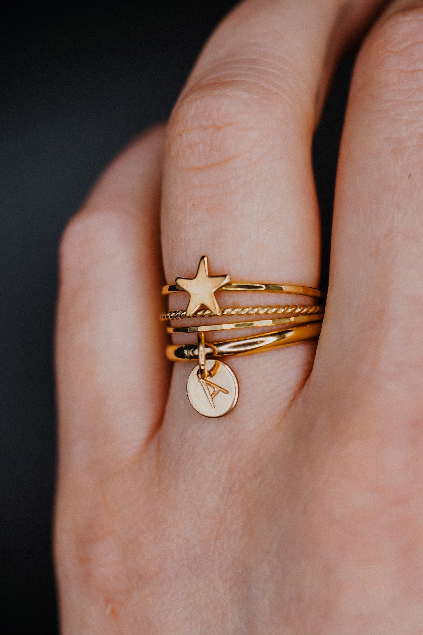 The Julia Set of 4 Stacking Rings