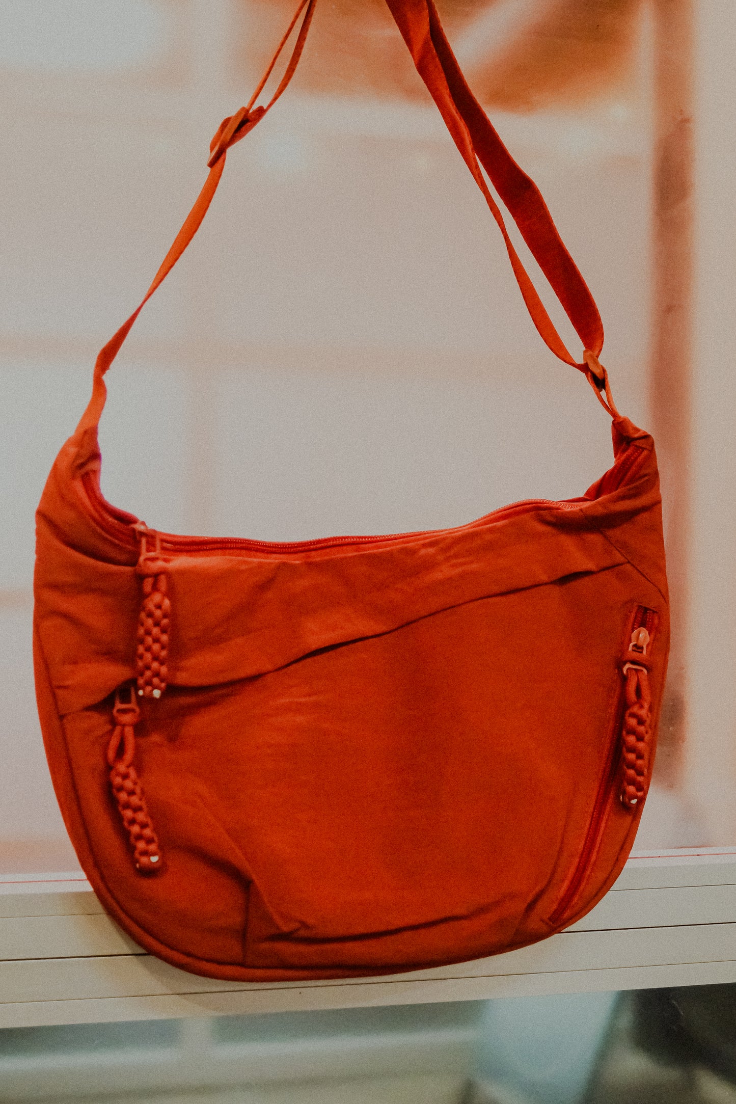 Orange Crossbody Bag