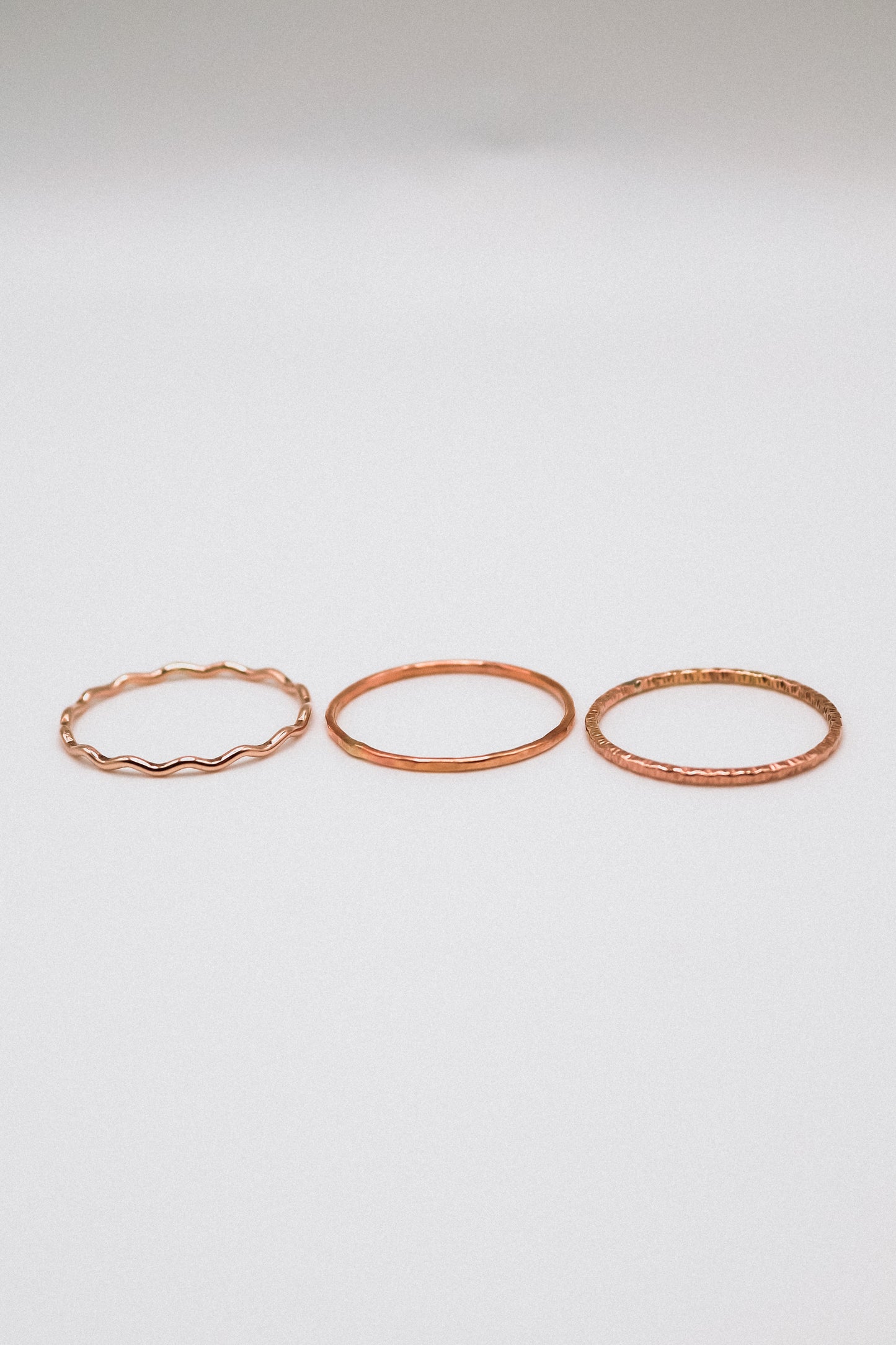The Madison Set of 3 Stacking Rings