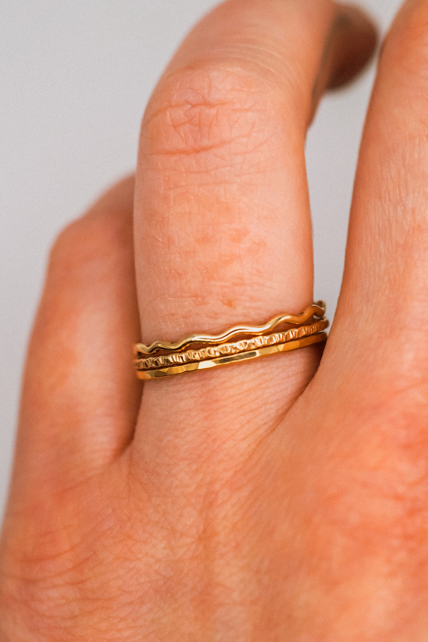 The Madison Set of 3 Stacking Rings