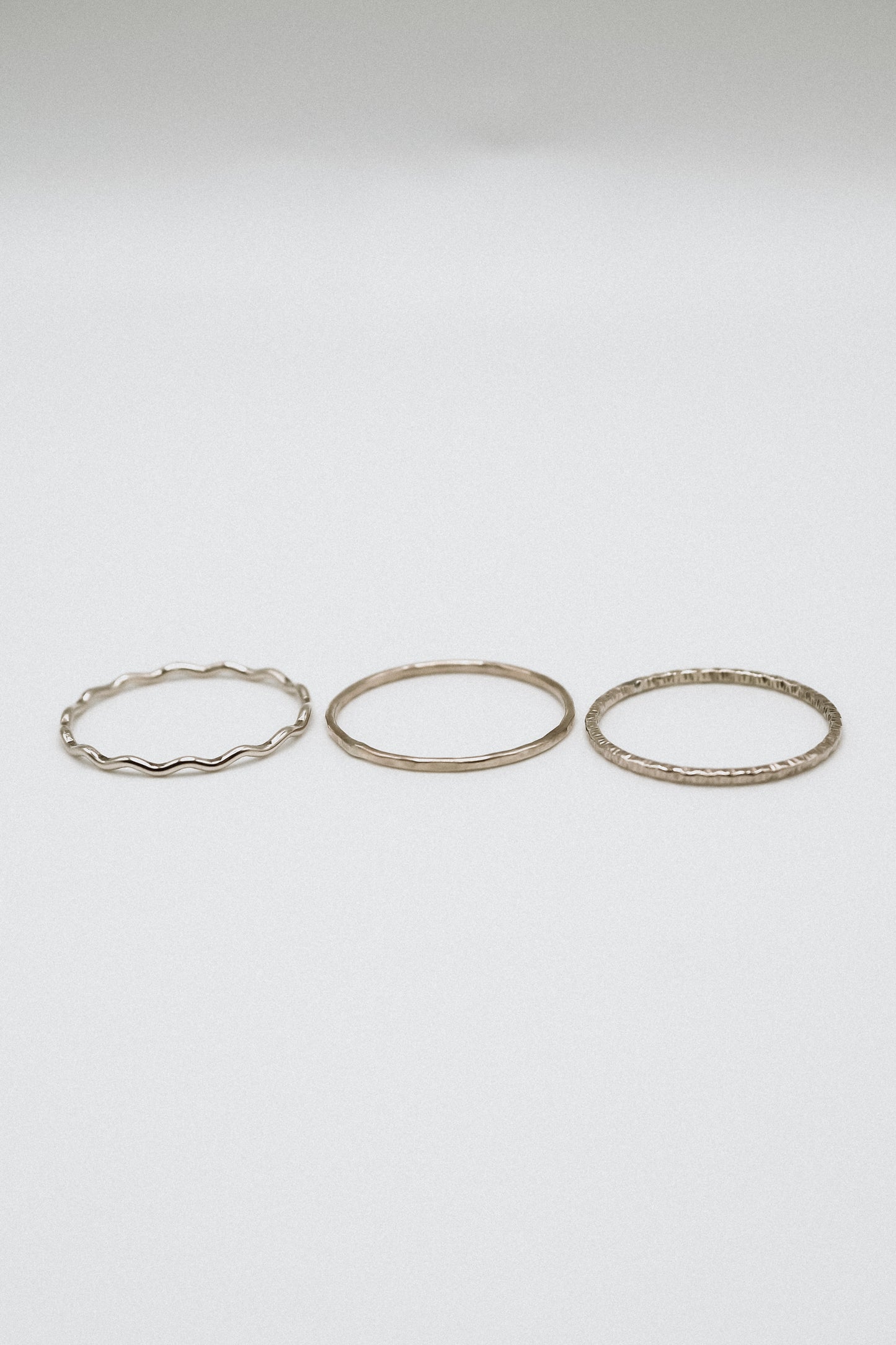 The Madison Set of 3 Stacking Rings