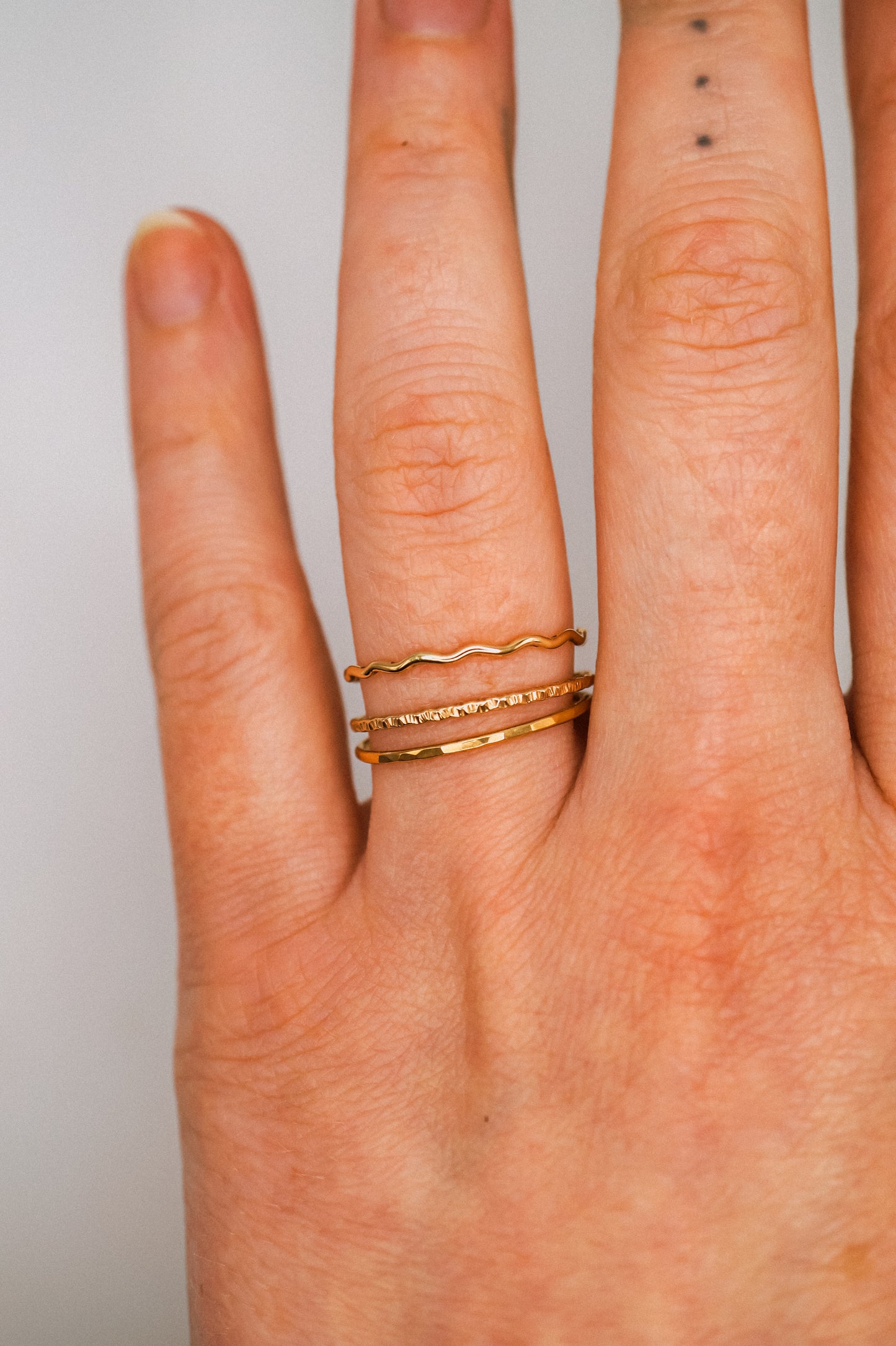 The Madison Set of 3 Stacking Rings