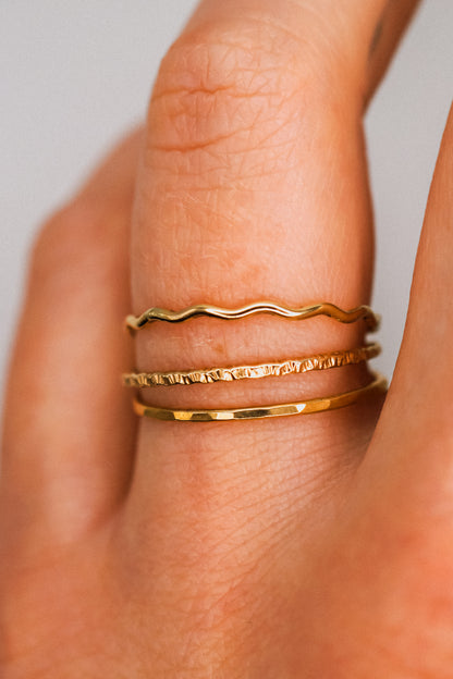 The Madison Set of 3 Stacking Rings