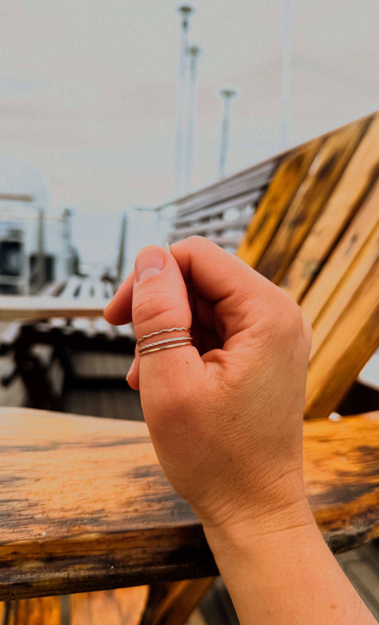 The Madison Set of 3 Stacking Rings