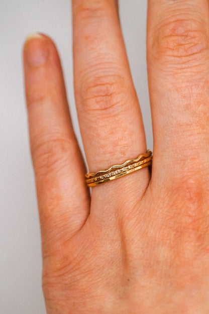 The Madison Set of 3 Stacking Rings