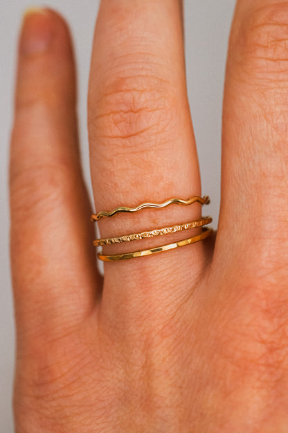 The Madison Set of 3 Stacking Rings