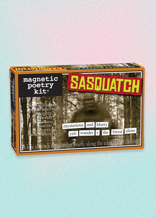 Sasquatch Magnet Poetry Kit