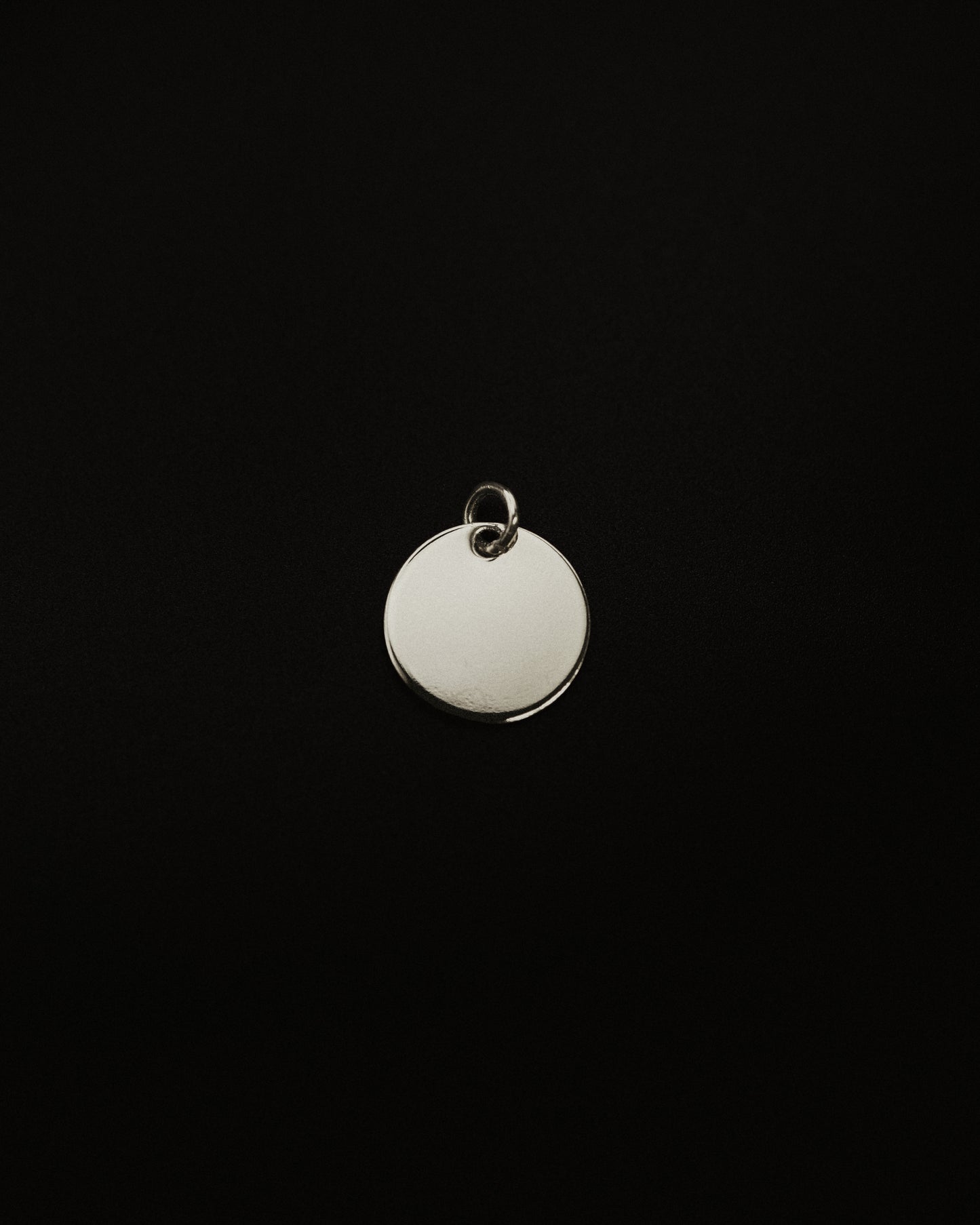 Smooth Medallion Charm