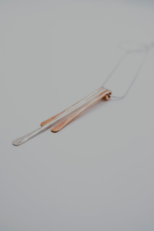 Medium Sunburst Necklace, Gold Fill, Rose Gold Fill, or Sterling Silver
