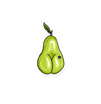 Pear Vinyl Sticker