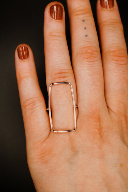 Portal Ring, 14K Rose Gold Fill