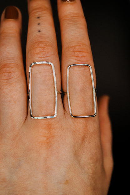 Portal Ring, Sterling Silver