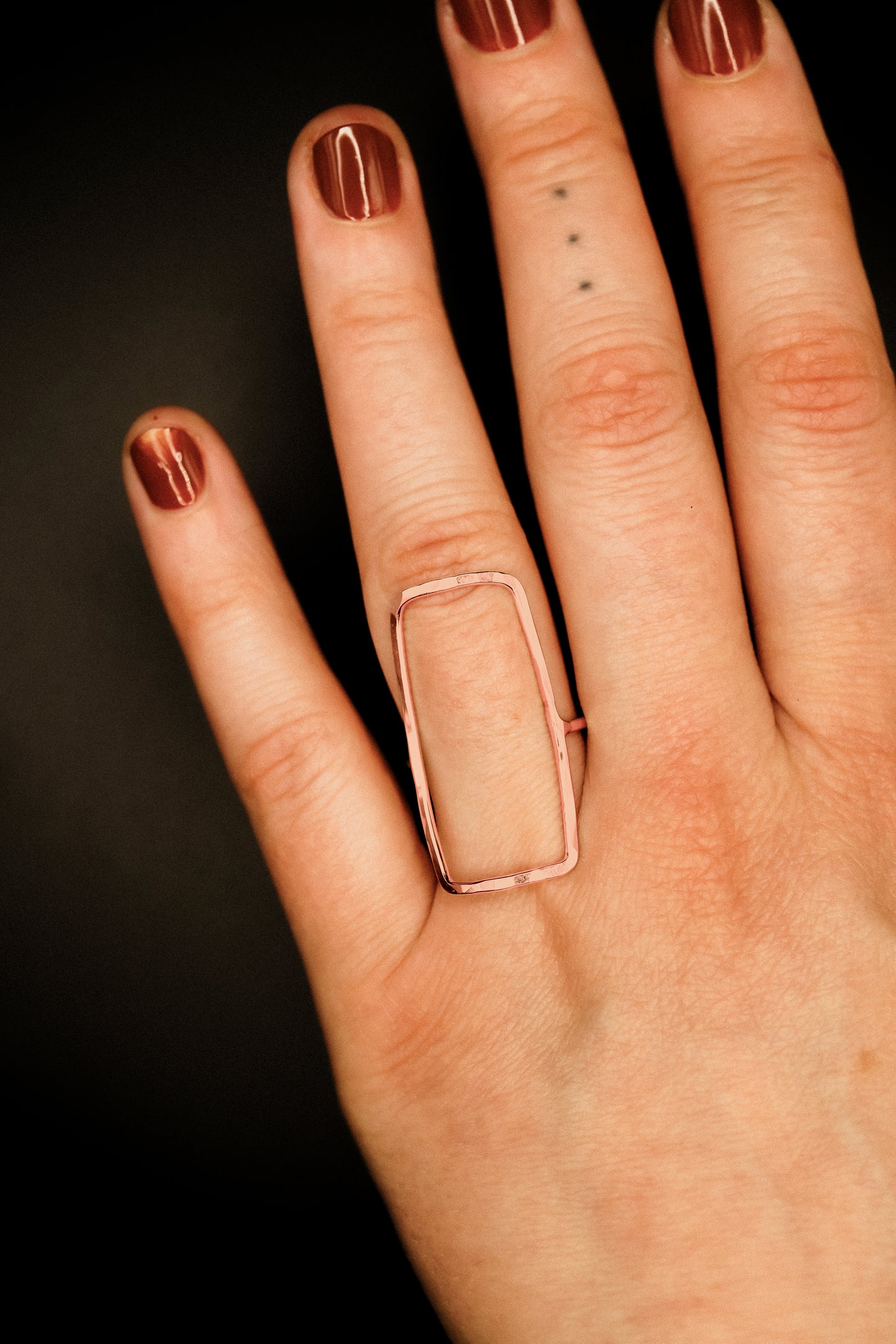 Portal Ring, 14K Rose Gold Fill