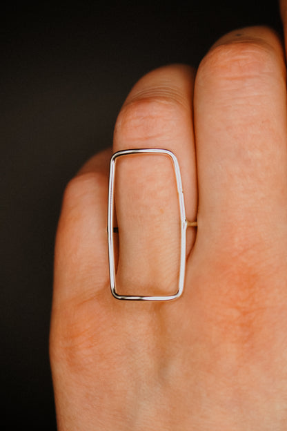 Portal Ring, Sterling Silver