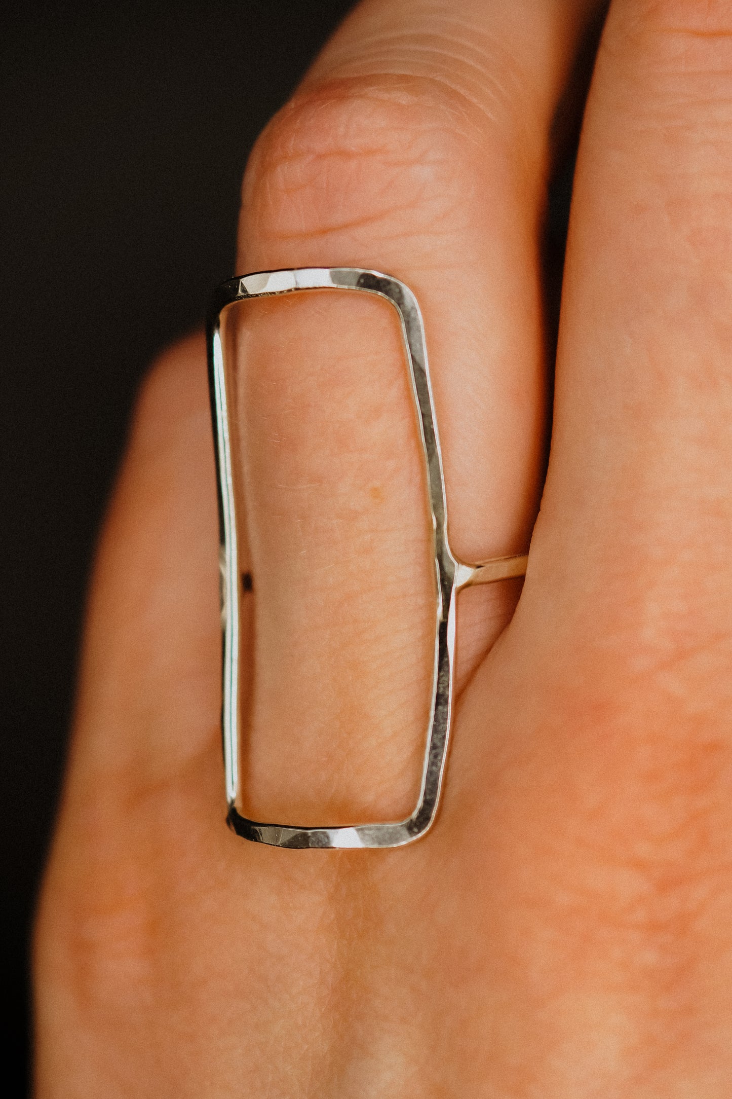 Portal Ring, Sterling Silver