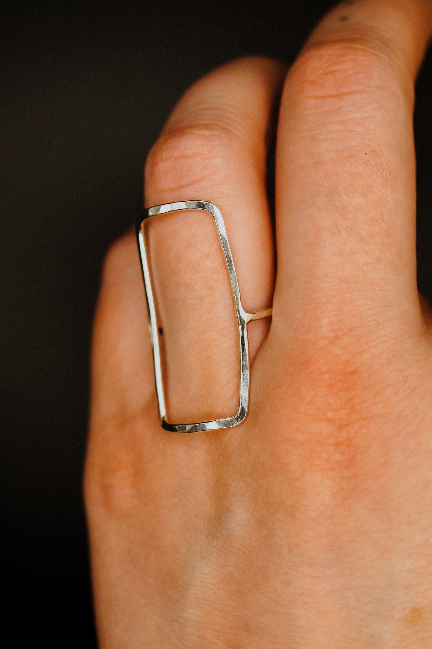 Portal Ring, Sterling Silver