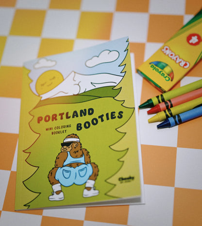 Portland Booties Coloring Book