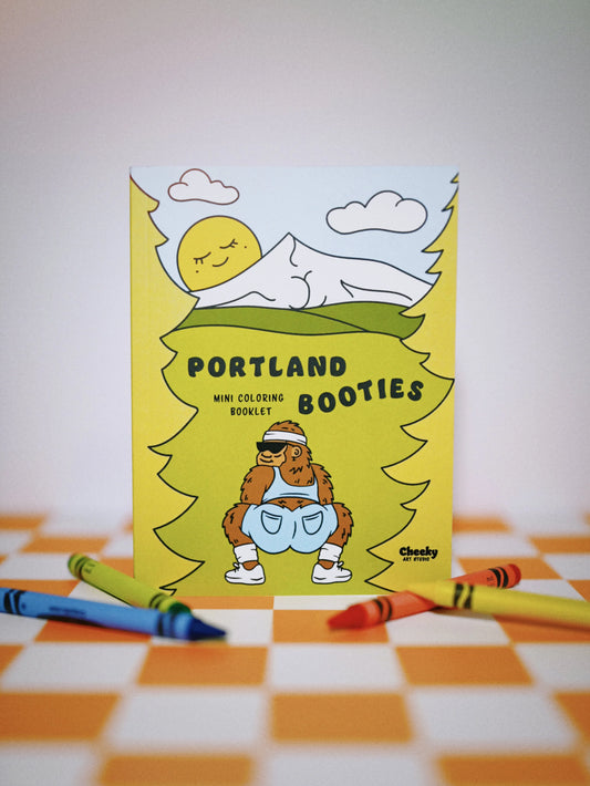 Portland Booties Coloring Book