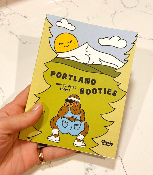 Portland Booties Coloring Book