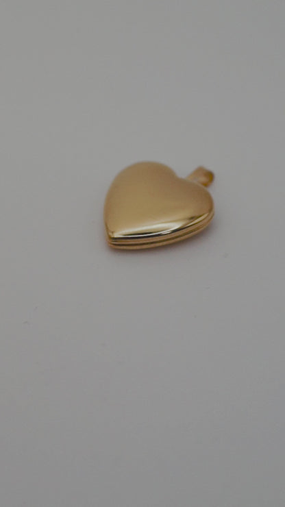 Heart Shaped Locket Charm