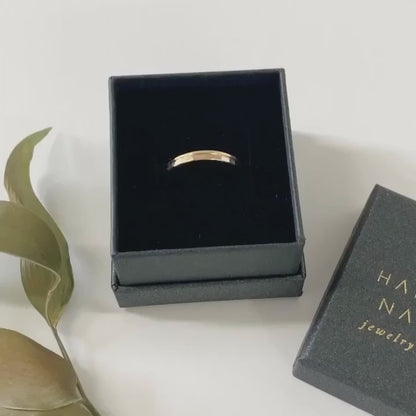 Thick Ring, 14K Rose Gold Fill