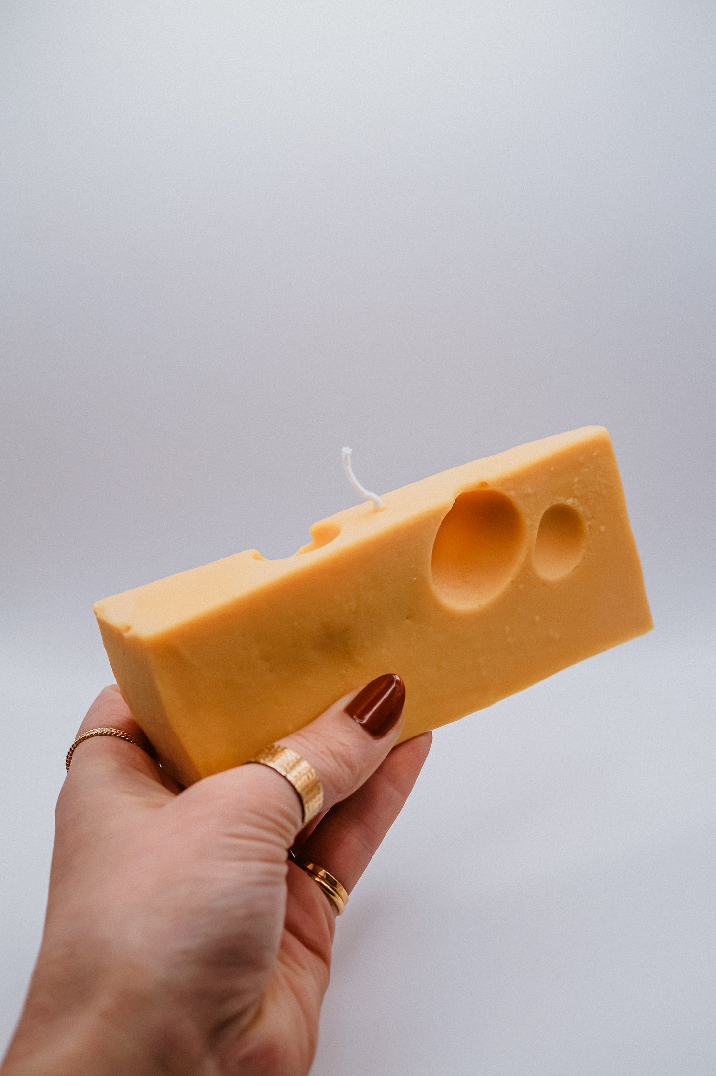 Swiss Cheese Candle