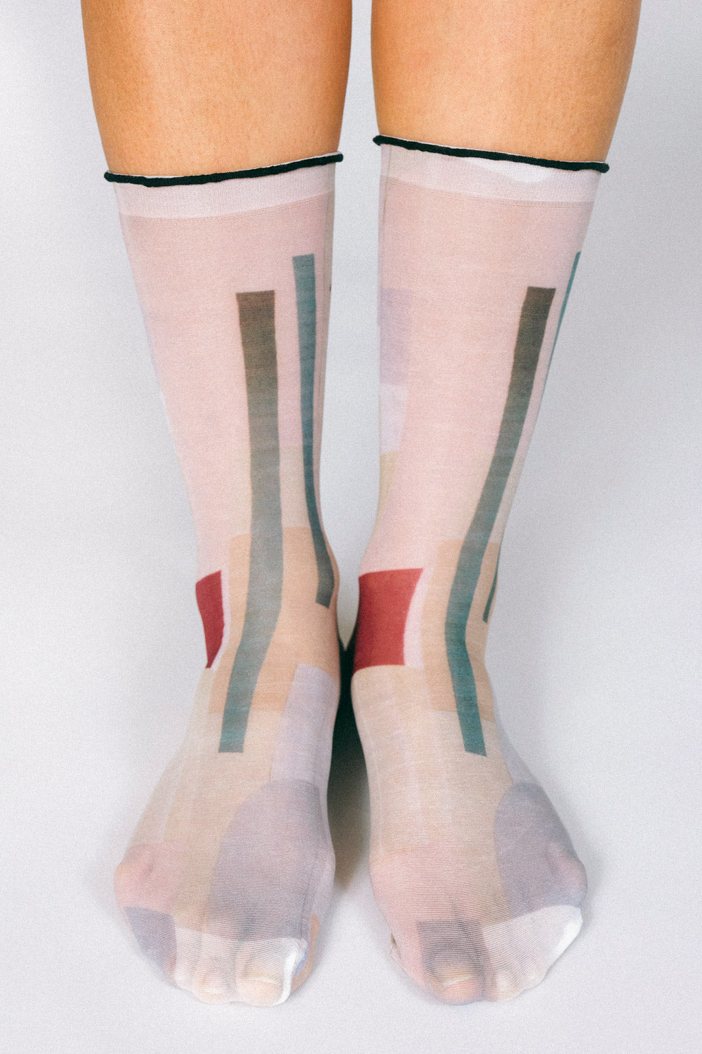 Sky Sheer Ankle Socks by Rosie Barker