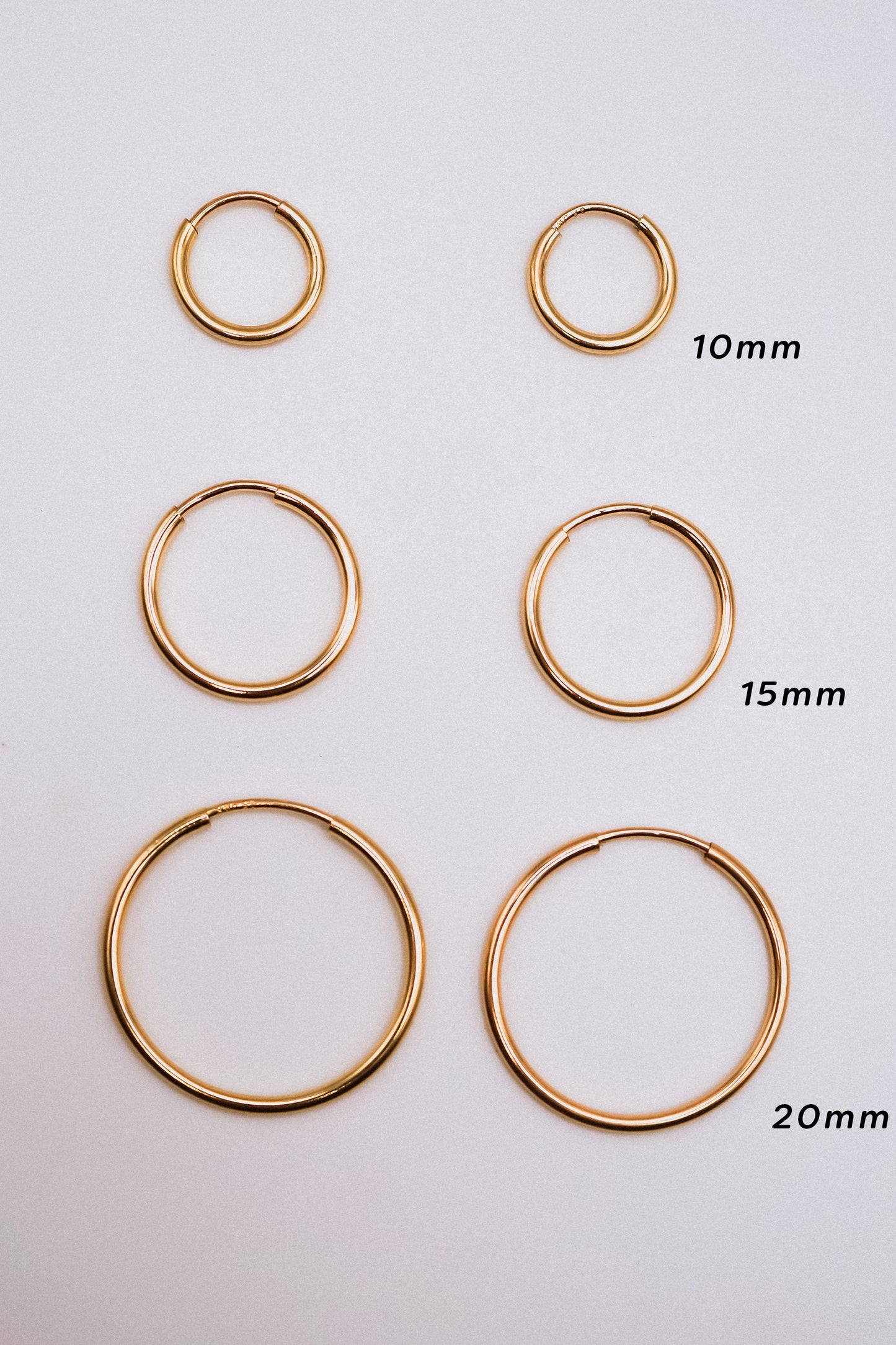 Endless Hoop Earring in 14K Gold Fill