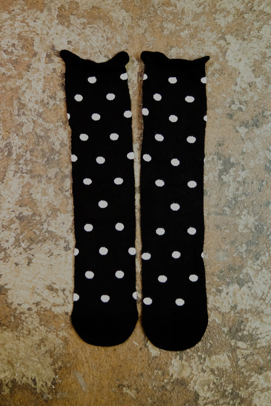 Mesh Polka Dot Ankle Socks