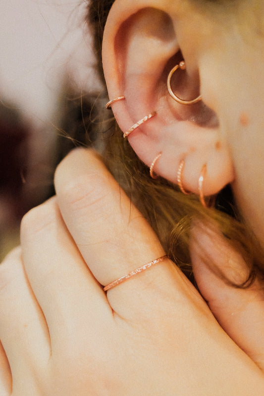 Sparkle Gift Set, 14K Rose Gold Fill