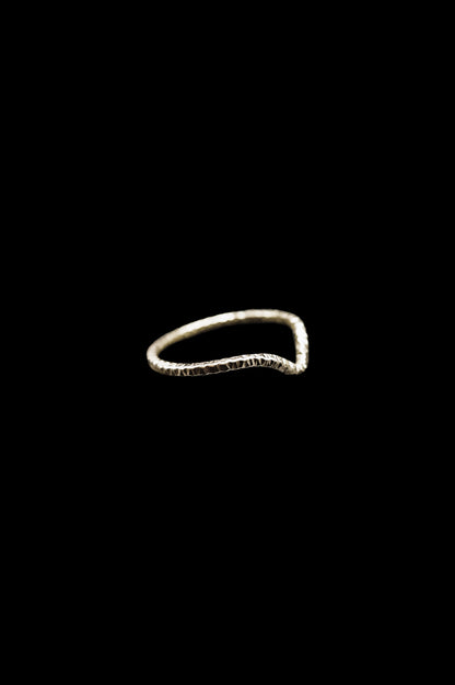 Sparkle Teardrop Ring, Sterling Silver