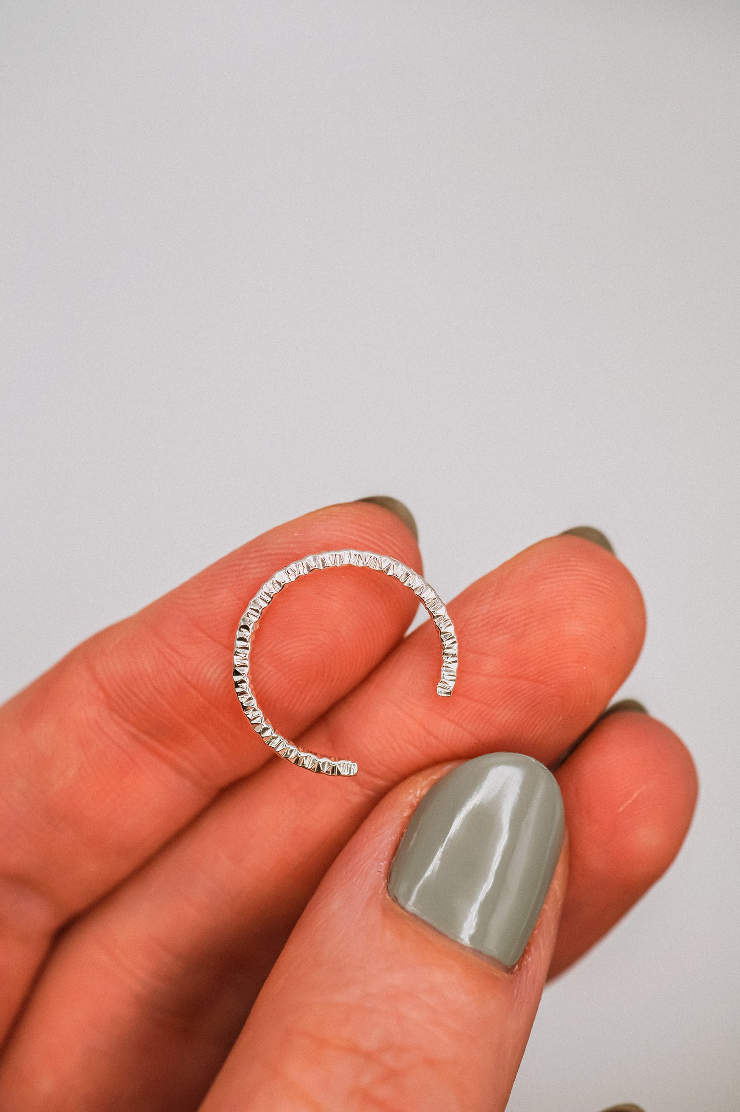 Sparkle Open Toe Ring, Sterling Silver