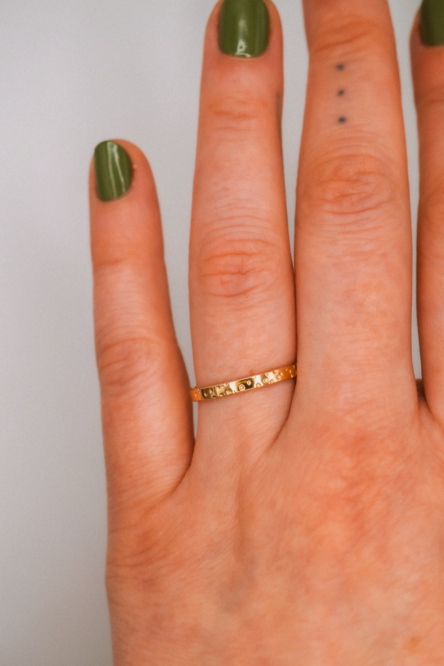 Speckled Band, 14K Gold Fill
