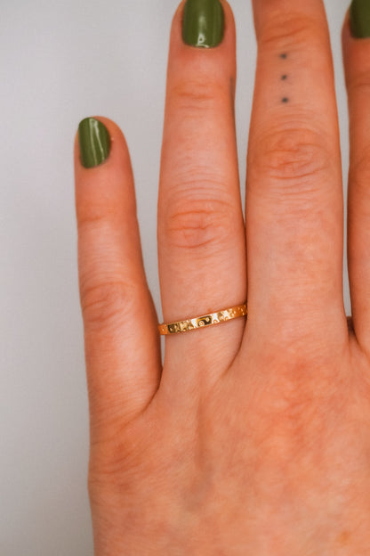 Speckled Band, 14K Gold Fill