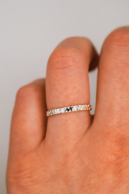 Speckled Band, Sterling Silver