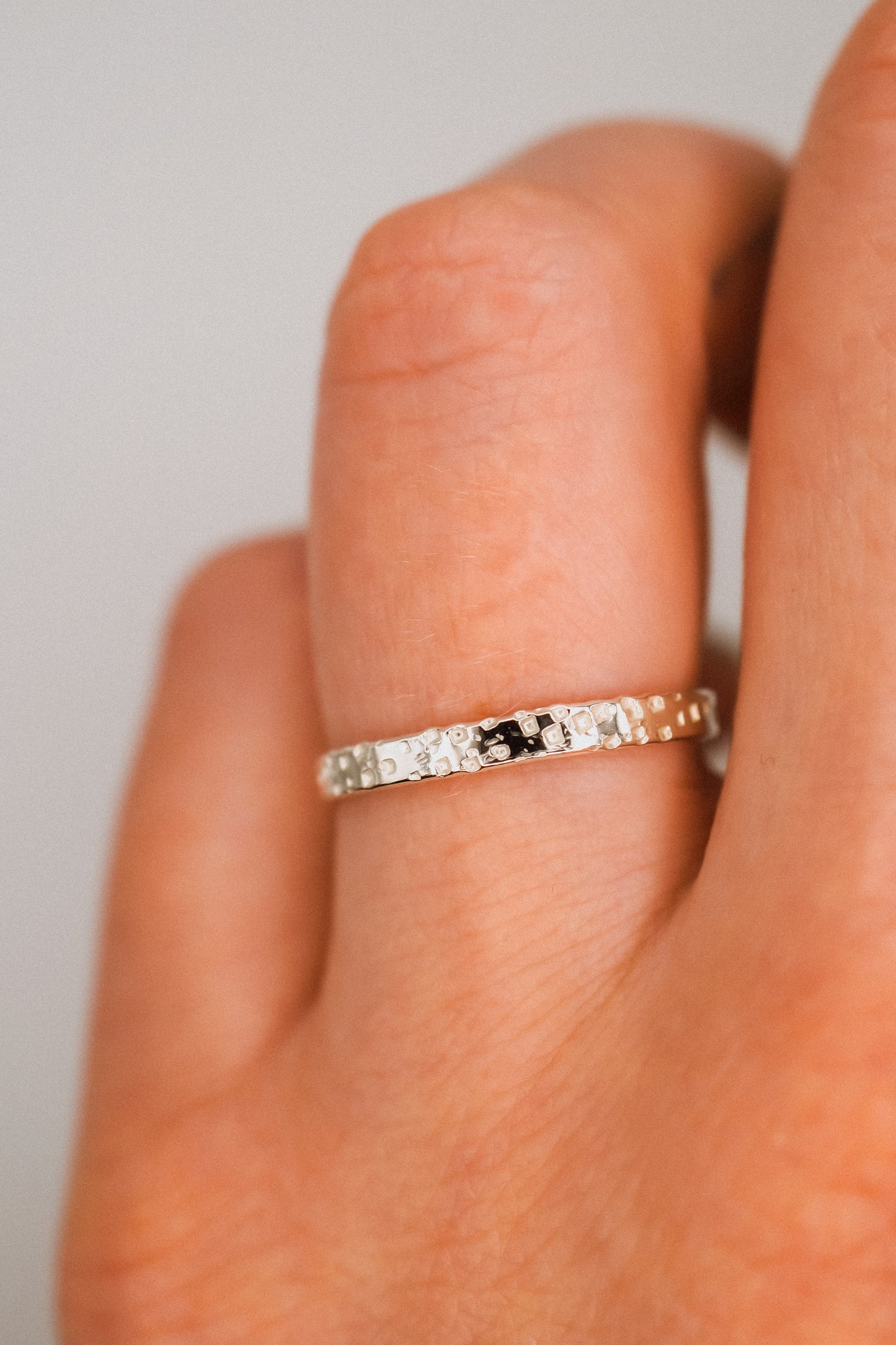 Speckled Band, Sterling Silver