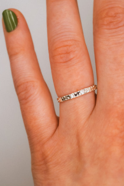 Speckled Band, Sterling Silver