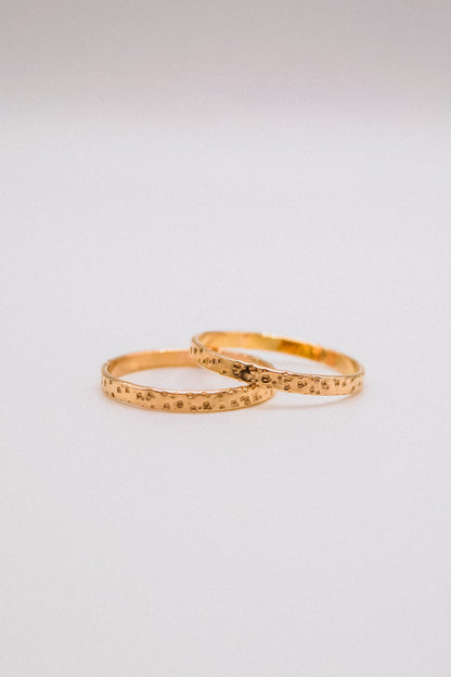 Speckled Band, 14K Gold Fill