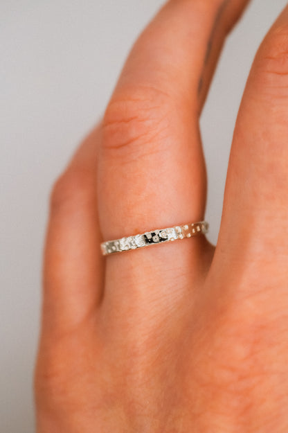 Speckled Band, Sterling Silver