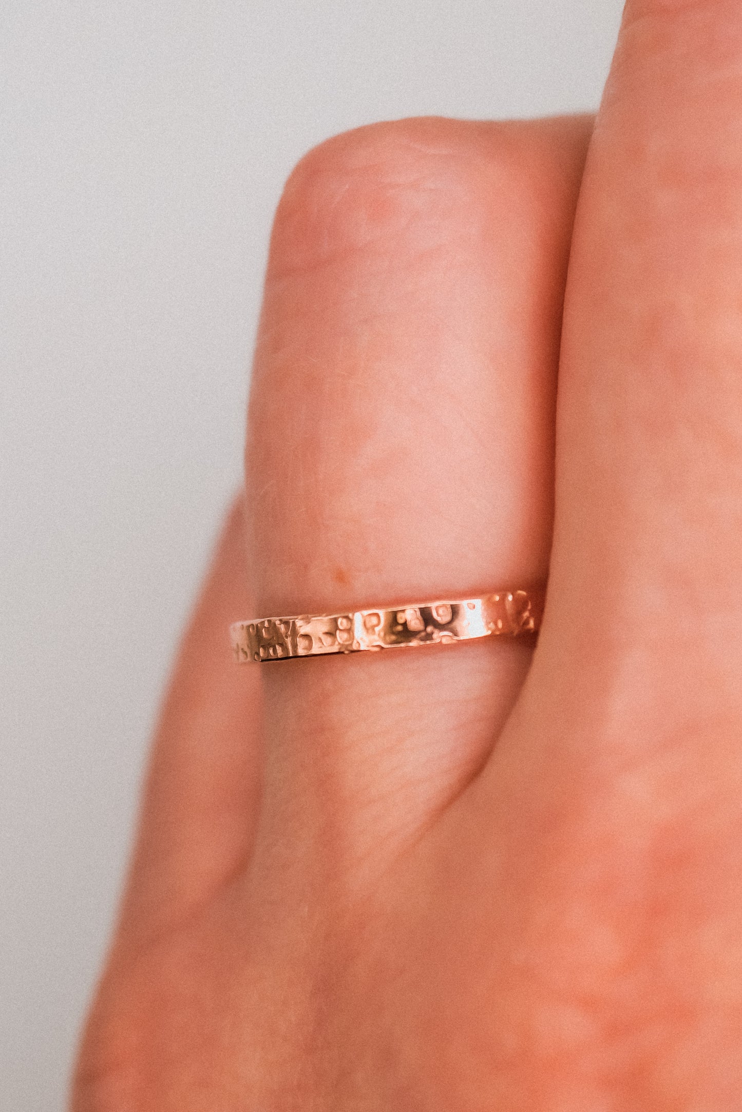 Speckled Band, 14K Rose Gold Fill