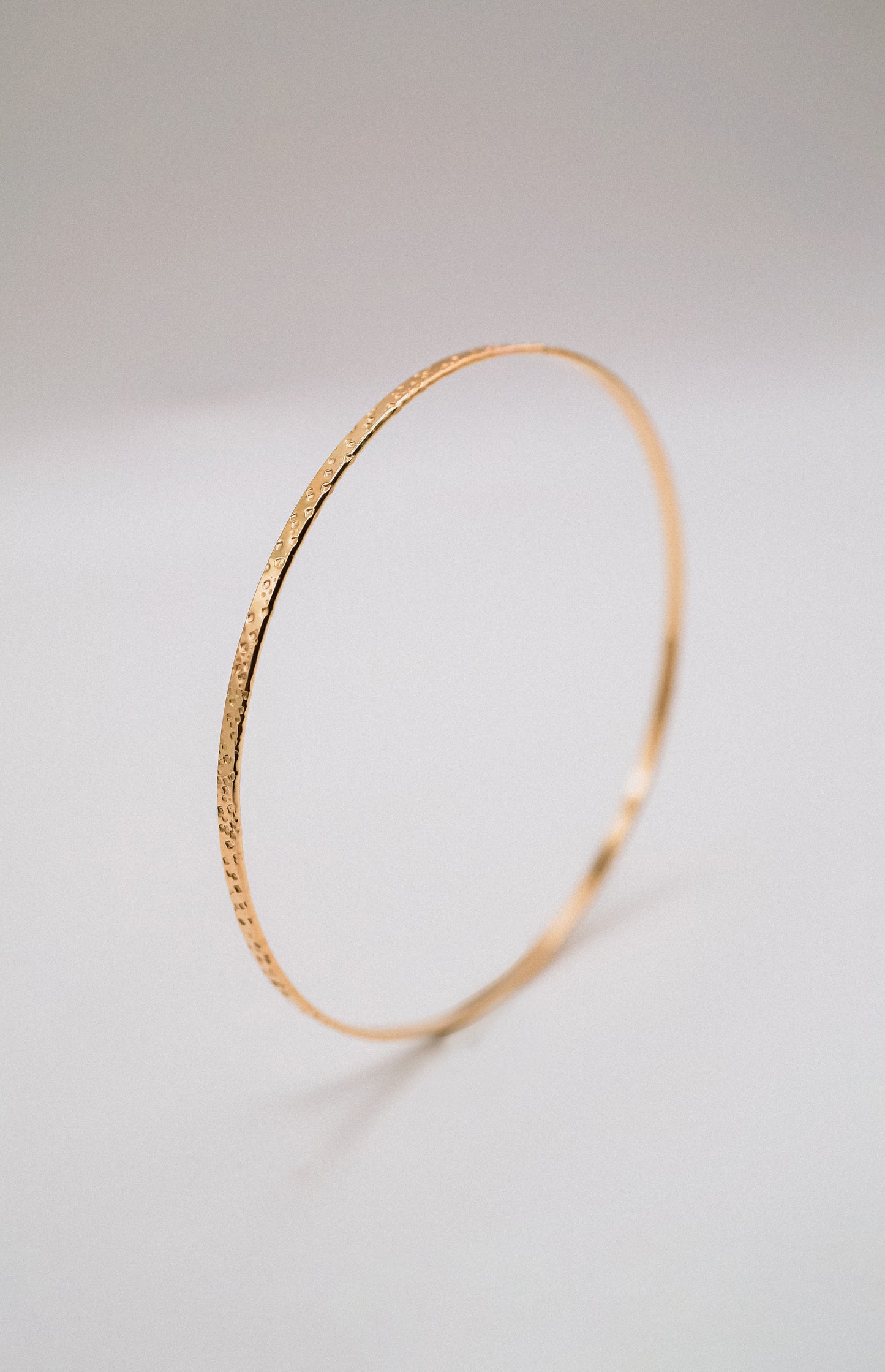 Speckled Bangle Bracelet, Gold Fill, Rose Gold Fill or Sterling Silver