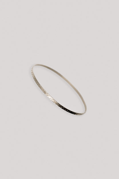 Speckled Bangle Bracelet, Gold Fill, Rose Gold Fill or Sterling Silver