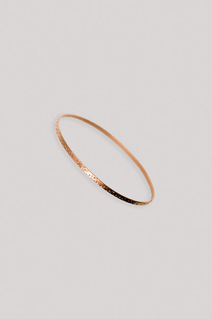 Speckled Bangle Bracelet, Gold Fill, Rose Gold Fill or Sterling Silver