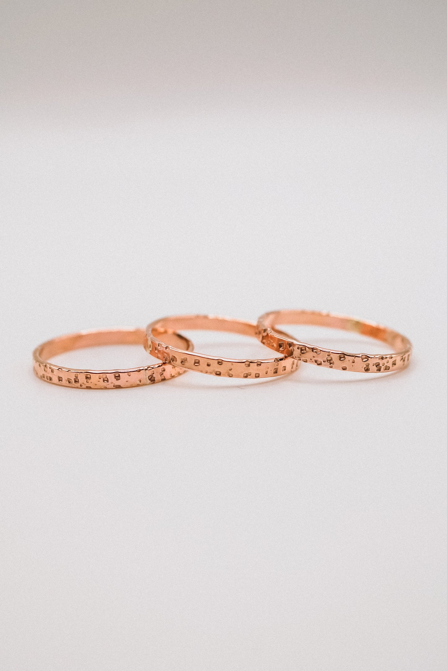 Speckled Band, 14K Rose Gold Fill
