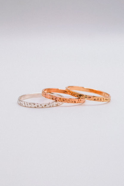 Speckled Band, 14K Gold Fill
