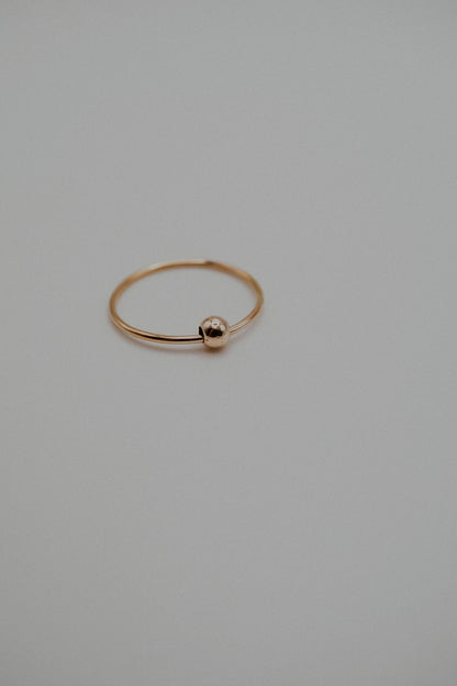 Spinner Ring Set of 3, 14K Gold FIll